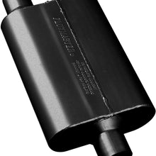Flowmaster 42441 40 Series Muffler - 2.25 Offset IN / 2.25 Center OUT - Aggressive Sound