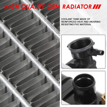 1486 OE Style Aluminum Cooling Radiator Replacement for Chevy Camaro/Pontiac Firebird 5.7L AT/MT 93-02