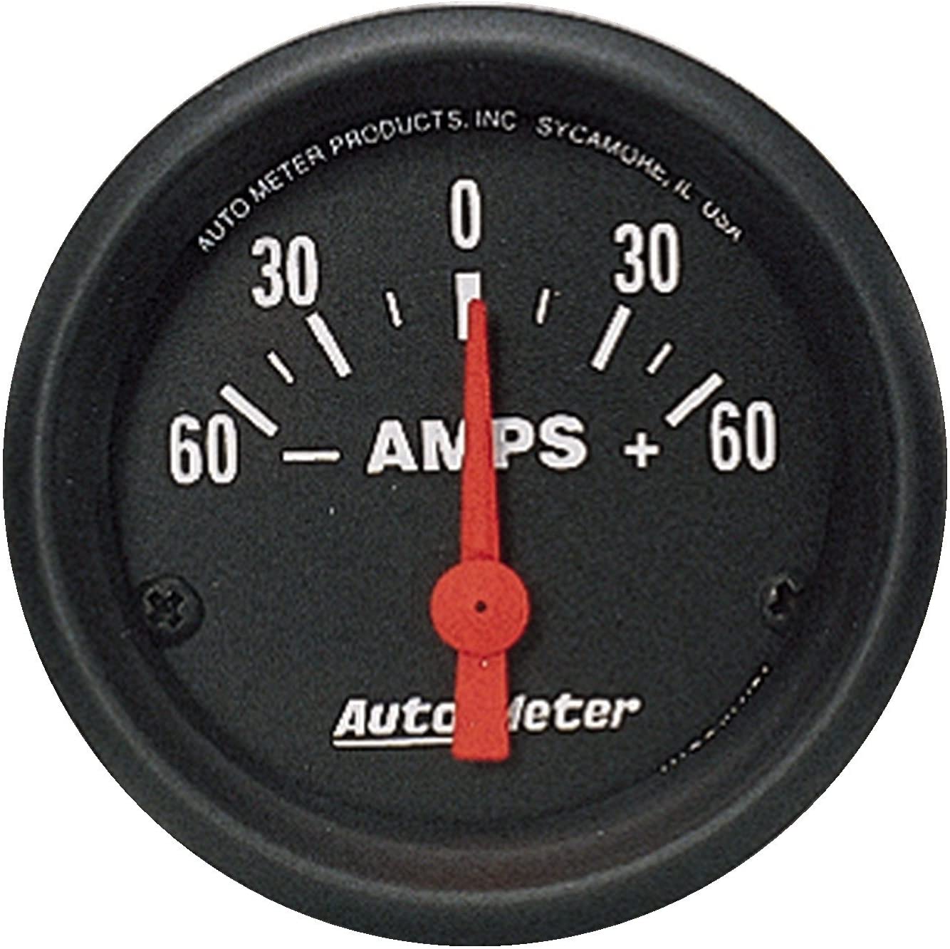 AUTO METER 2644 Z-Series Electric Ammeter Gauge,2.3125 in.