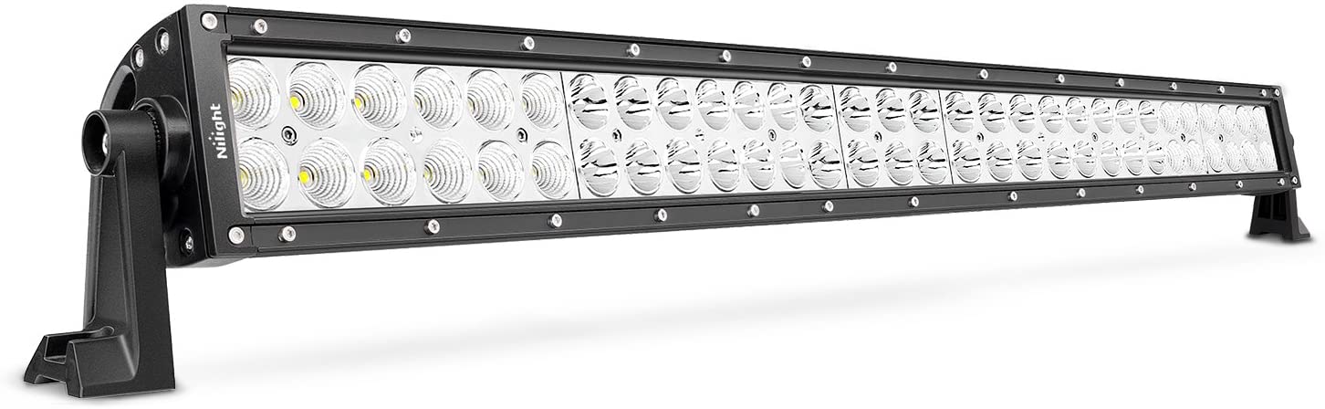 LED Light Bar Nilight 32 Inch 180W Spot Flood Combo LED Driving Lamp Off Road Lights LED Work Light Boat Jeep Lamp,2 Years Warranty
