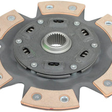 Clutch Kit Works with Chevrolet S10 GMC SONOMA ISUZU HOMBRE BASE LS XTREME SL SLS SLE XS 1996-2001 2.2L L4 GAS OHV Naturally Aspirated (6-Puck Clutch Disc Stage 2)