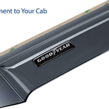 Goodyear Shatterproof in-Channel Window Deflectors for Trucks Dodge RAM 2009-2018 Crew Cab Truck 1500 2500 3500, Rain Guards, Window Visor, Vent Deflector, Accessories 4 Pieces – GY003404