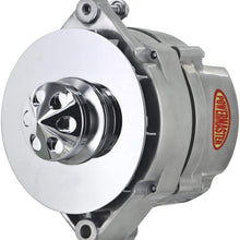 Powermaster 17102-360 Alternator (10DN Satin 70A 1V Pulley Ext Regulated)