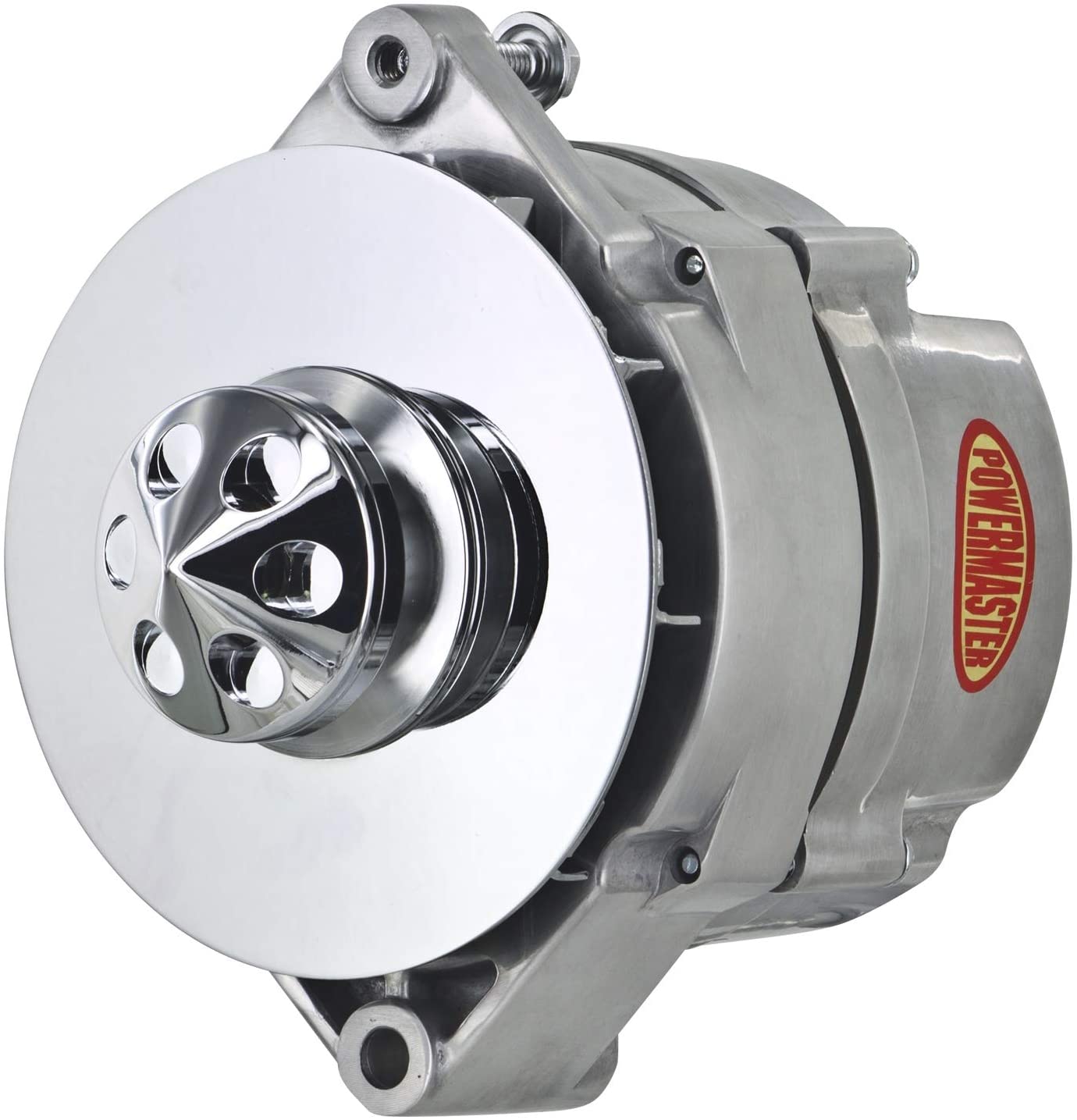 Powermaster 17102-360 Alternator (10DN Satin 70A 1V Pulley Ext Regulated)