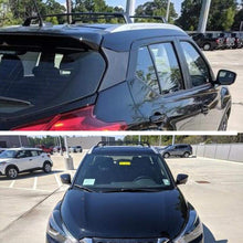 Kingcher 2 Pieces Cross Bars Fit for 2017 2018 2019 2020 2021 Nissan Kicks Black Baggage Luggage Roof Rack Crossbars