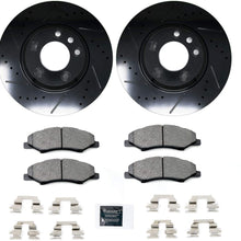 Apex One REAR Performance Series Rotors with Friction Point Ceramic Brake Pads EN03262