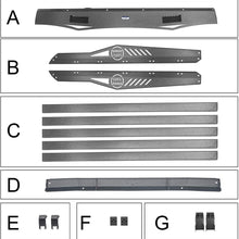 Seana Hard Top Roof Rack Cargo Luggage Carrier w/ 2X LED Lights Compatible with Jeep Wrangler JK 4 Doors (Exclude 2 Doors JK) 2007 2008 2009 2010 2011 2012 2013 2014 2015 2016 2017 2018