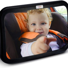 HOUSEDAY Baby Car Mirror Stable Wide View Infant in Rear Facing Seat Safety Shatterproof Crash Tested Car Seat Mirror