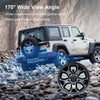 Backup Reverse Spare Tire Adjustable Mount Camera,for Jeep Wrangler 2007-2018, Upgraded CCD Lens, IP68 Waterproof and Fog Resistant, Kit with 4.3