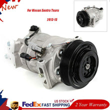 Air Conditioner Compressor A/C Compressor & Clutch for Nissan Tsuru 1.6L Sentra 1.8L 2013-2015 (US STOCK)