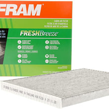 FRAM Fresh Breeze Cabin Air Filter Replacement for Car Passenger Compartment w/ Arm and Hammer Baking Soda, Easy Install, CF11182 for Select Acura and Honda Vehicles