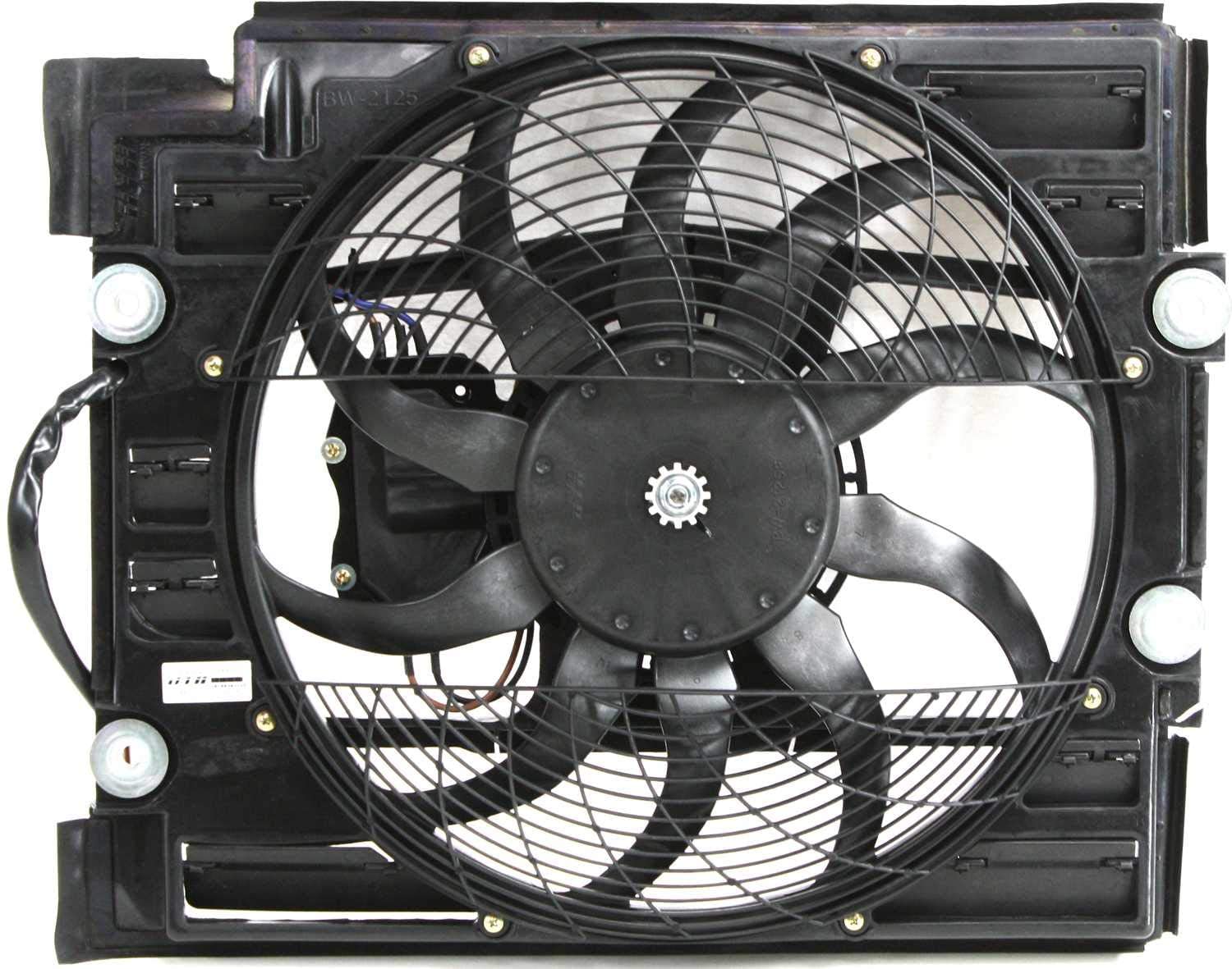 A/C Fan Shroud Assembly for BMW 5-Series 99-03