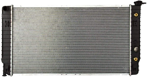RUILIJIA Auto Aluminum/Plastic Radiator 1 Row Fit 1995 1996 Buick Riviera 3.8L V6 32mm Core REA41-1777A