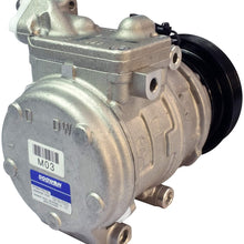 New Mando 10A1061 AC Compressor with Clutch Original Equipment (Pre-filled Oil)