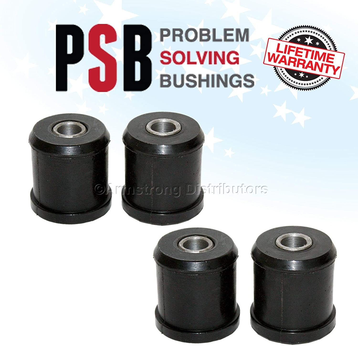 2x SC300 SC400 92-00 GS 93-97 Rear Upper Control Arm Poly Bushing Kit - PSB 526