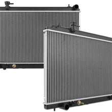 Mishimoto R2576 Plastic End-Tank Radiator Compatible With Nissan 350Z 2003-2006