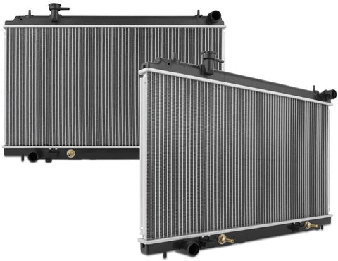 Mishimoto R2576 Plastic End-Tank Radiator Compatible With Nissan 350Z 2003-2006