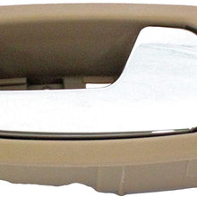 Dorman 81855 Front Passenger Side Interior Door Handle for Select Chevrolet/Pontiac Models, Beige and Chrome