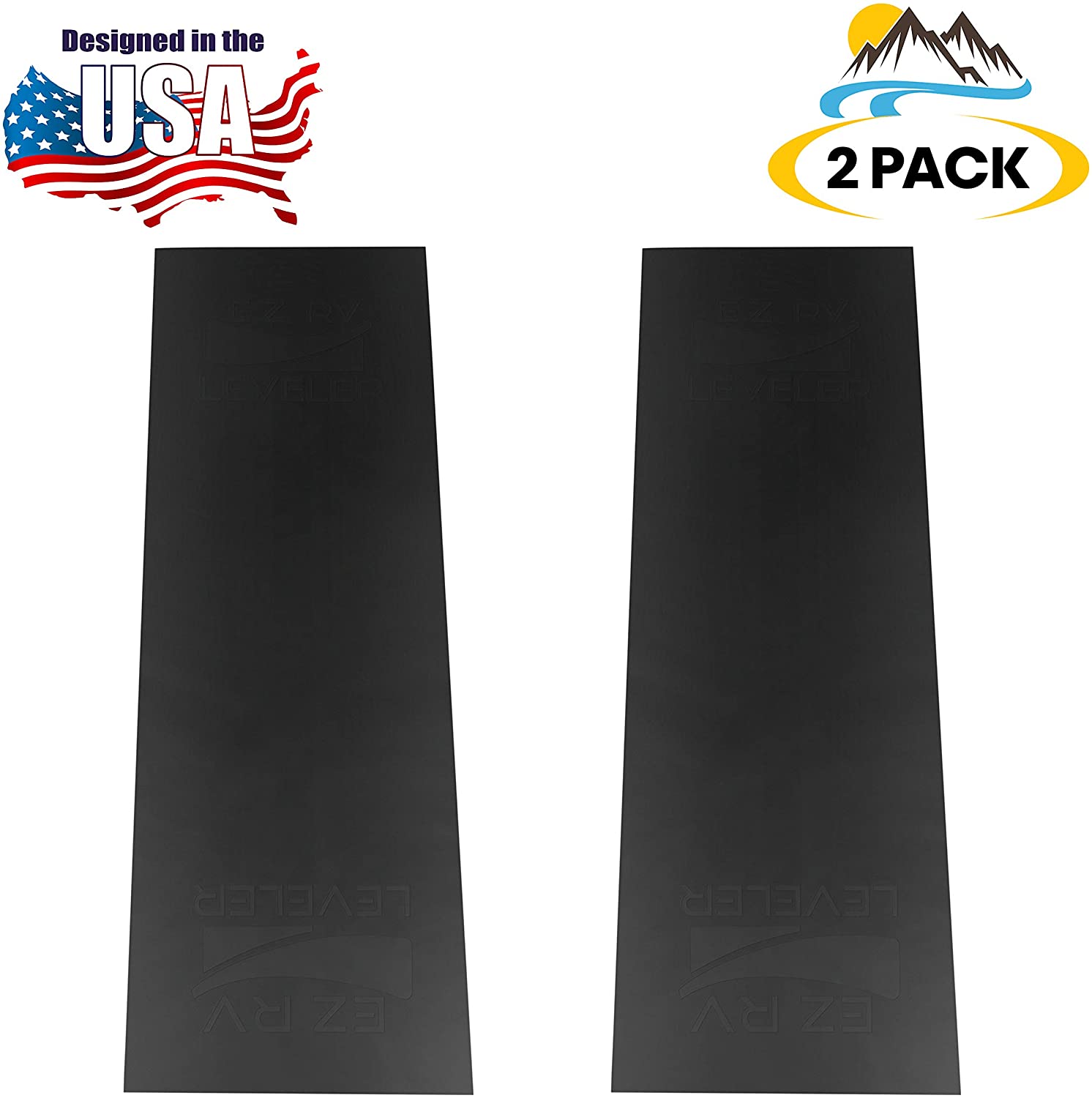 EZ RV Leveler Replacement Mats (2 Pack)