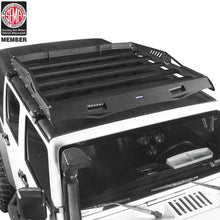 u-Box Hard Top Roof Rack Cargo Carrier Basket w/Wind Deflector Fit for 2007-2018 Jeep Wrangler JK Unlimited 4 Doors