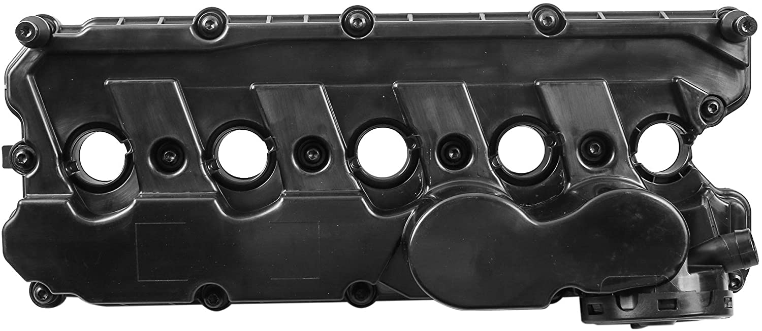 MOSTPLUS 07K103469L 264-907 Engine Valve Cover w/Gasket and Bolts Compatible for Volkswagen Jetta Golf Passat Rabbit 2.5L