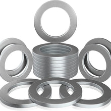 15pcs Oil Drain Plug Crush Rubber Washer Gasket Black Seal – 12mm Replacement for Buick/Cadillac/Chevrolet/GMC/Hummer/Oldsmobile/Pontiac/Saturn - OEM 12616850 Fits for GM 1975-2021 by AUTOMAJOR