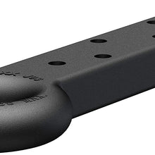 CURT 48510 Black Steel Pintle Hitch Lunette Ring 3-Inch ID, 22,000 lbs