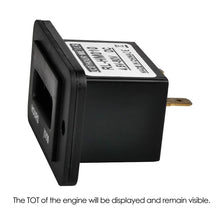 Jayron Rectangular LCD Digital Hour Meter DC 4.5-90V Resettable No Battery Required,for Small Engine Quad Bike Motorcycle Lawn Mower Snowmobile Motocross Chainsaw