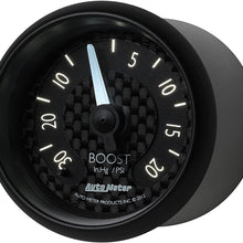 Auto Meter 8001 GT Series Mechanical Boost/Vacuum Gauge
