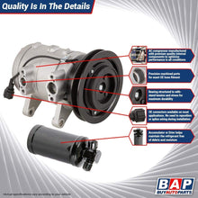 For 2011 Chevy Cruze 1.8L AC Compressor w/A/C Drier - BuyAutoParts 60-89220R2 New