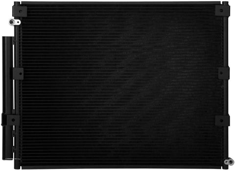 UVIAPW All Aluminum Condenser Compatible With 99-99 Le.xus LX470 4.7L 00-07 Toyo.ta Land Cruiser 4.7L