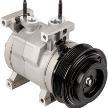 AC Compressor & A/C Clutch For Jeep Wrangler JK 3.6L Pentastar V6 2012 2013 2014 2015 2016 2017 2018 - BuyAutoParts 60-03534NA New