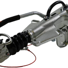 AB Tools-Knott Braked Coupling & Ribbed Jockey Wheel for Ifor Williams 2700kg Plant Trailers