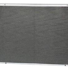 ALLOYWORKS 3 Row Full Aluminum Radiator for 1973-1991 Chevy GMC C/K Series Pickup Trucks Blazer Jimmy Engine Cooling Parts (A)