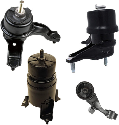 ADVANCE IGNITION Engine Motor and Transmission Mount Set of 4PCS Compatible with Toyota 08-10 Highlander 3.3L Hybrid 2008 2009 2010 4207 4212 4256 62080