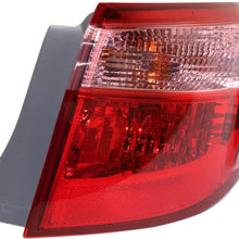 Tail Light Compatible with Toyota Corolla 2017-2018 Right Side and Left Side Outer Assembly CE/L/LE/LE Eco Models