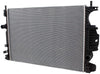 Brock Replacement Radiator Cooling Assembly w/Aluminum Core Compatible with 2013-2018 Fusion DG9Z8005K