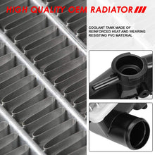 1574 Factory Style Aluminum Radiator Replacement for 93-98 Subaru Impreza 1.8L/2.2L AT/MT