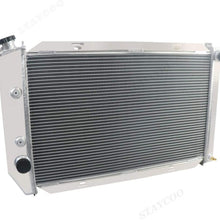 CoolingSky 4 Row Full Aluminum Radiator for 1969-1973 Ford Mustang LTD Galaxie Fairlane Torino &Multiple V8 Cars