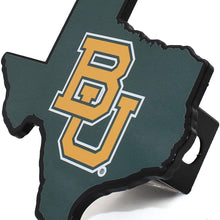 AMG NCAA Premium Solid Metal Heavy Duty Hitch Cover - Texas Shaped (Red Raiders)