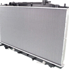 New Radiator For 2008-2012 Honda Accord And 2010-2013 Acura TSX 3.5 Liter V6, Plastic And Aluminum HO3010216