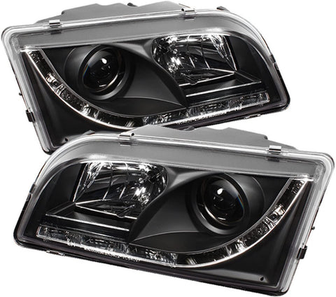 Spyder Auto 444-VOS4097-DRL-BK Projector Headlight