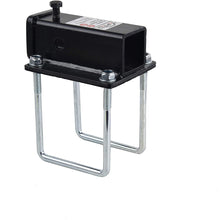 TOPTOW RV Bumper 2 inch Hitch Receiver Adapter 63800 for 4 inch X 4 inch and 4.5 inch X 4.5 inch Bumpers, Fits for Bike Racks, Cargo Carriers Camper-on