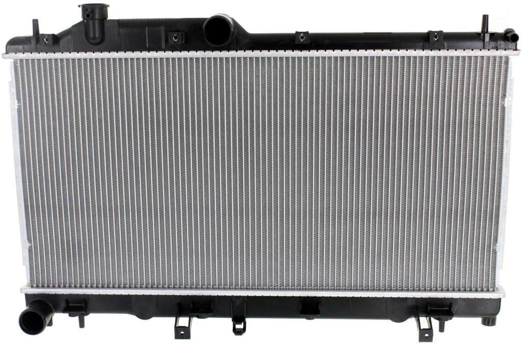 KarParts360: For Subaru Impreza Radiator 2010 11 12 13 2014 For 45119FG010- (Vehicle Trim: 2.5L H4 2458cc; WRX Limited; Turbocharged; w/Manual Trans.)