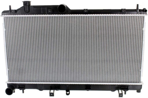 KarParts360: For Subaru Impreza Radiator 2010 11 12 13 2014 For 45119FG010- (Vehicle Trim: 2.5L H4 2458cc; WRX Limited; Turbocharged; w/Manual Trans.)