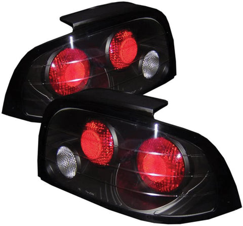 Spyder Ford Mustang 96-98 Altezza Tail Lights - Black