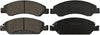 KFE KFE1363-104 Ultra Quiet Advanced Premium Ceramic Brake Pad Front Set for: Chevrolet Silverado 1500, Suburban, Tahoe; GMC Sierra, Yukon; Escalade