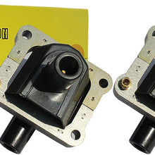 DEAL Pack of 2 Ignition Coils For Mercedes-Benz 300CE 300E 300TE Base C230 C280 C36 E320 S320 SL320 SLK230 2.3L L4 2.8L 3.2L 3.6L L6 Replacement# R170 R129 W140 W124 W210 W202 C1213