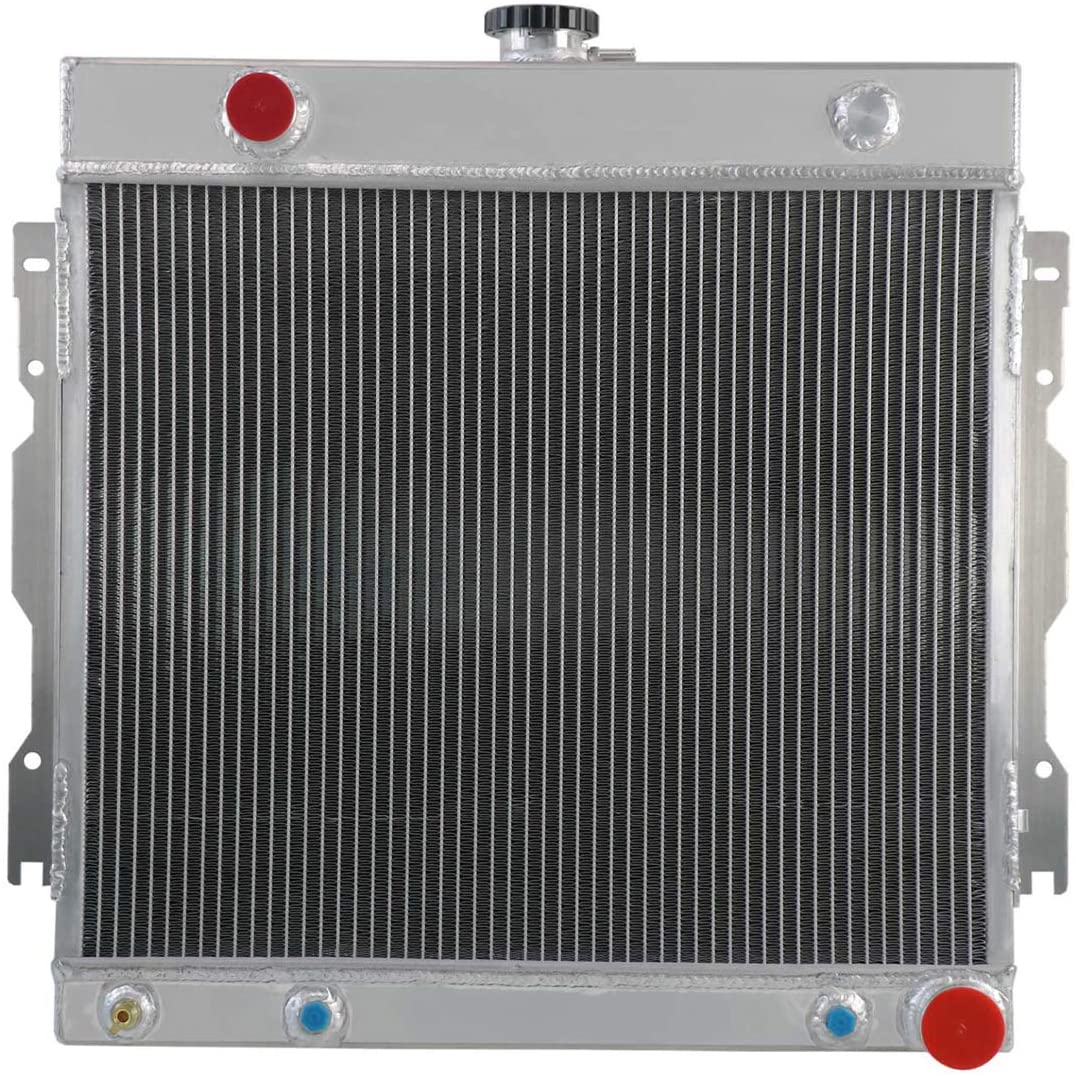 PRIMECOOLING 45MM 3 ROW ALL ALUMINUM RADIATOR FITS DODGE/PLYMOUTH TRUCKS D100 D150 D200 D250 D300 5.2L 5.9L MULTIPLE MODELS 1970-1979