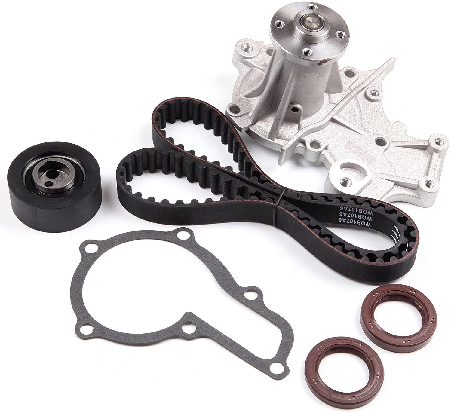 ECCPP Timing Belt Water Pump Kit G16KC For 1989-1995 Suzuki Sidekick GEO Tracker 1.6L SOHC